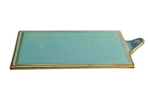 Блюдо Porland квадратне для подачі Seasons Turquoise 270х210 мм 213-358134.T фото