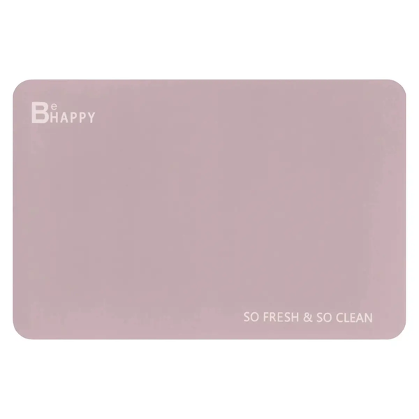 Килимок ARDESTO Vigor з нековзною основою 40х60см, овал, поліестер, бежевий ARHB3301OB фото