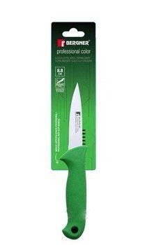 Нож для чистки овощей Bergner 8.75 см Зеленый BG-39143-GR фото