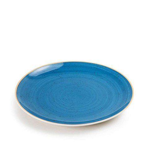 Тарелка мелкая Ariane Twister Blue 21 см rimless - AVCARN264011021 AVCARN264011021 фото