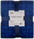 Плед ARDESTO Flannel 160х200см, 100% поліестер, клітинка, синій ART0134PB фото 1