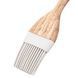 Пензлик Ardesto Tasty Baking, 22.3см, силікон, дерево, сірий світлий AR1561G фото 3