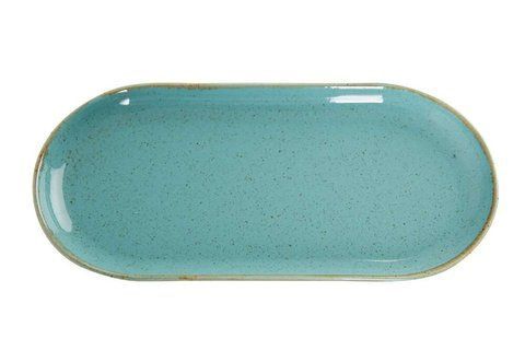 Блюдо Porland овальное Seasons Turquoise 300 мм 213-118130.T фото