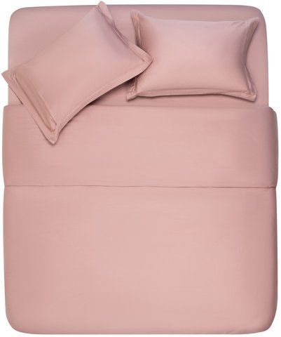 Простирадло на резинці ARDESTO Mix&Match Premium, 180x200+30см, 100% бавовна, сатин, рожевий світлий ART1820FSU фото