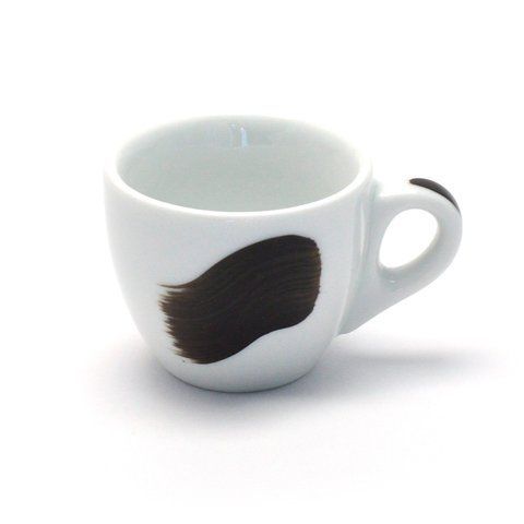 Чашка espresso 75 мл Black stroke A "Verona Millecolori Hand Painted Single Brush stroke A Bla 35184 фото
