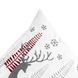 Подушка декор. ARDESTO Christmas Deer 45х45см, 100% поліестер, білий ART1032HD фото 4