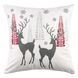 Подушка декор. ARDESTO Christmas Deer 45х45см, 100% поліестер, білий ART1032HD фото 2