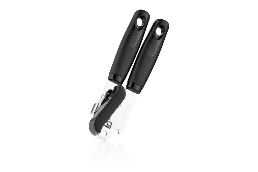 Консервный нож ARDESTO Gemini, 19.5см, цинковый сплав, пластик, черный AR2136B фото