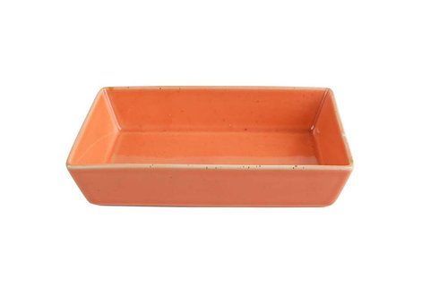 Салатник Porland прямоугольный Seasons Orange 130 мм 213-358913.O фото