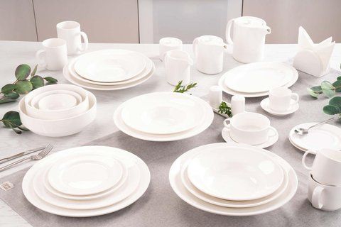 Салатник ARDESTO Prato, 10.5см, порцеляна, білий AR3616P фото
