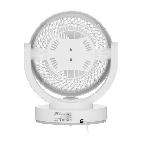 Вентилятор ARDESTO FT-B25W настільний, 15см, 30Вт, білий FT-B25W фото