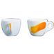 Чашка Large Cappucino 260 мл Yellow stroke A "Verona/Palermo Millecolori Hand Painted Single 35195H фото 1