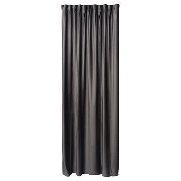 Штора ARDESTO 150х270см, велюр, 100% поліестер, сірий ART1030GR фото