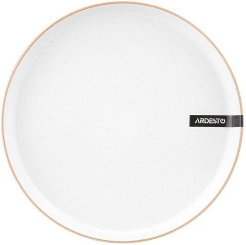 Тарілка обідня ARDESTO Apulia, 26.6см, кераміка, білий AR2927AW фото