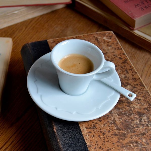Чашка Caffe Espresso75 мл з блюдцем 12 см серія "Vivaldi" 35969-002059 CA CO фото