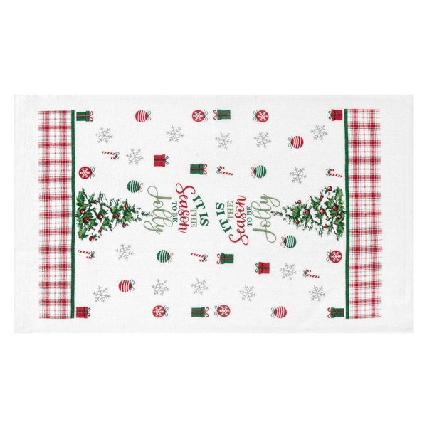 Набір рушничків для кухні ARDESTO Christmas Tree 38х63см, 2шт, 100% бавовна, зелений ART3863HT фото