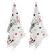 Подарунковий набір рушничків в коробці ARDESTO Christmas Tree 38х63см, 2шт, 100% бавовна, зелений ART3863HTB фото 4