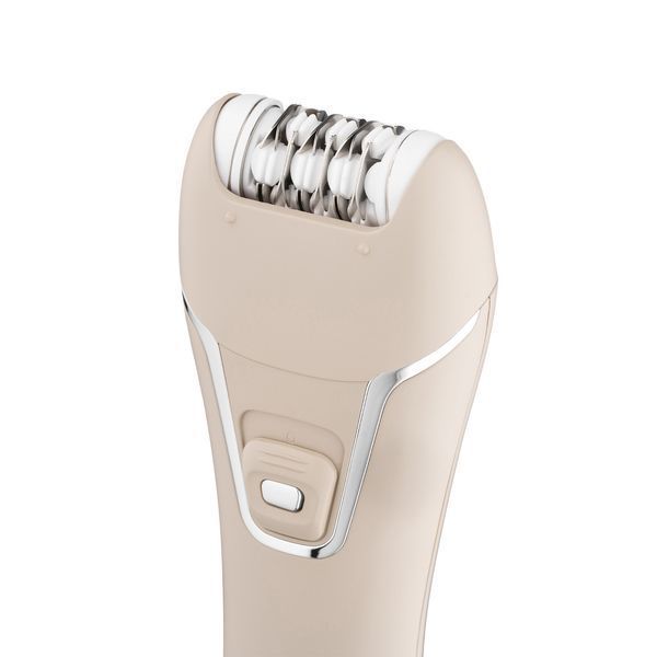Епілятор ARDESTO 2в1 Pearl Cream LESH-Y700PERL, пінцетний, акумул., пінцет.-18, сух., насадок-2, бежевий LESH-Y700PERL фото