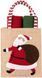 Подарунковий набір рушничків в мішечку ARDESTO Christmas Santa 38х63см, 2шт, 100% бавовна, червоний, зелений ART3863HSB фото 1