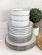 Столовый сервиз 8 пр. Intrendo Gasto Golden rim white IN0008GAS IN0008GAS фото 2