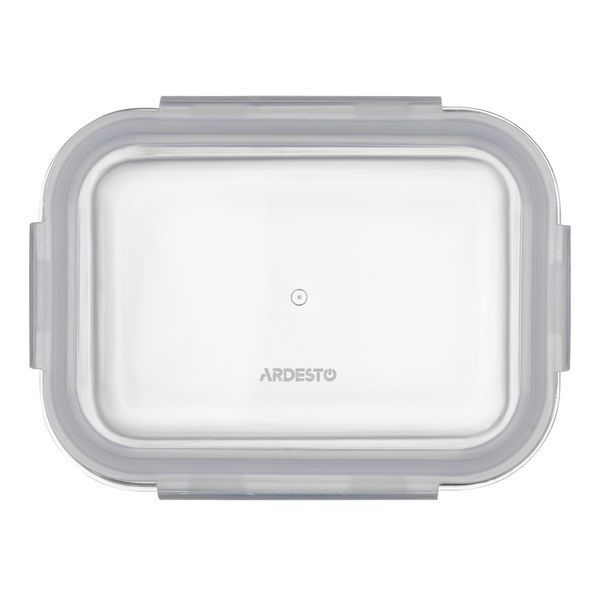 Контейнер для хранения пищевых продуктов ARDESTO Gemini 0.66л, боросиликатное стекло, пластик, прямоугольный, прозрачный AR1260BRC фото