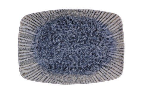 Блюдо прямоугольное Porland Iris Blue 270х190 мм 213-118427.IB фото