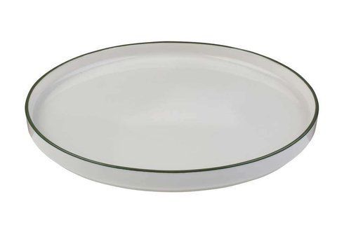 Тарелка мелкая с бортом ID FIne Modest Green stolt 28 см - 16001-161028 16001-161028 фото