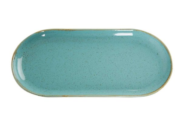 Porland Seasons Turquoise Блюдо овальне 300 мм