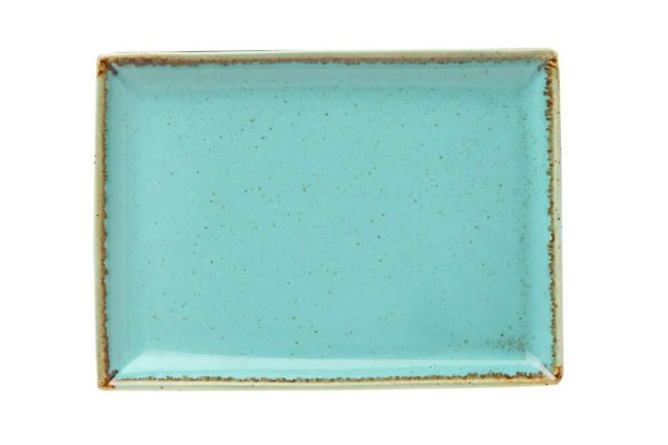 Porland Seasons Turquoise Тарілка прямокутна 270х210 мм