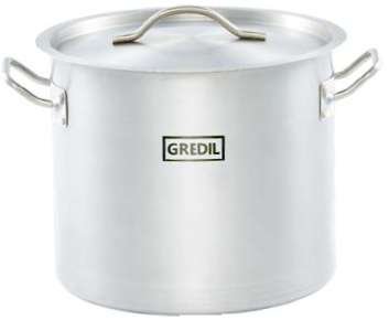 Каструля висока з кришкою Gredil 9 л (011245)