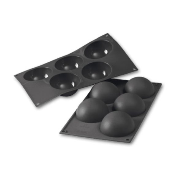 Форма силіконова "Півсфера" d-80 мм, h-40 мм (5 комірок) Martellato 30SF001