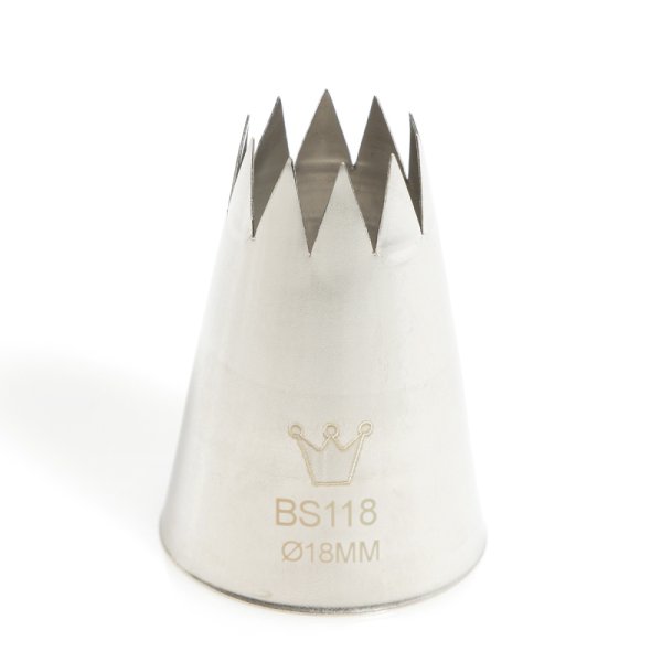 Насадка кондитерська "Відкрита зірка" 18 мм Martellato BS118