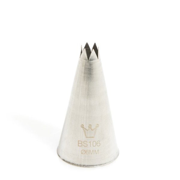 Насадка кондитерська "Відкрита зірка" 6 мм Martellato BS106