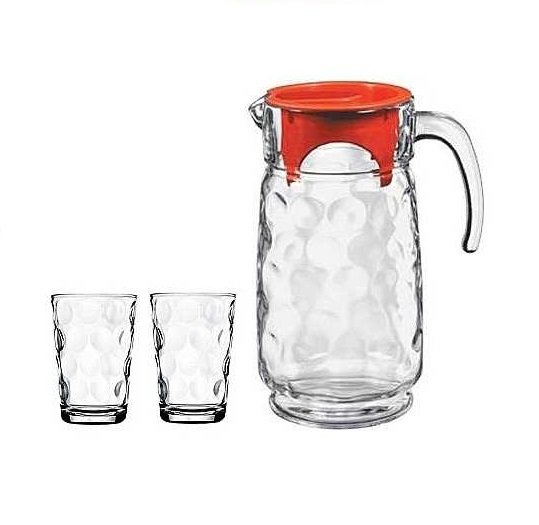 Набір графін Space 1650 мл+ 6склянок Pasabahce