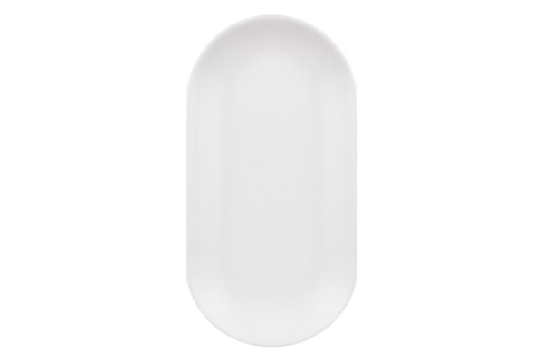 Блюдо овальне Ardesto Lucca, 25х13 см, White, кераміка