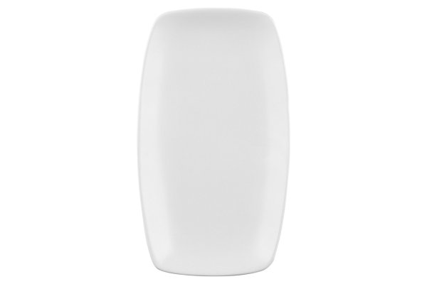 Блюдо прямокутне Ardesto Molize, 25х14 см, біле , кераміка