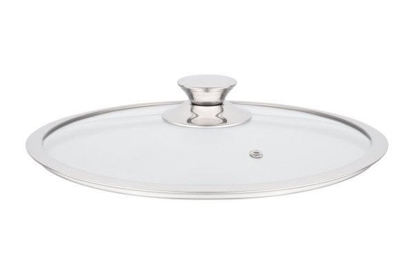 Кришка Ardesto Gemini 28 см, скло, нержавіюча сталь