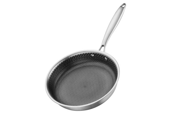 Сковорода Ardesto Black Mars Avior 24 см, нержавіюча сталь Triply