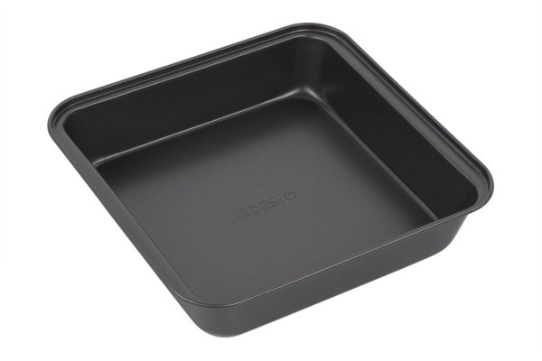 Форма для випікання Ardesto Gemini 23,2*22*5 см квадратна, сірий, вуглецева сталь
