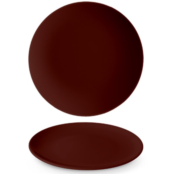 CHB2124 Тарілка кругла 24 см серія "Le Choco brun"