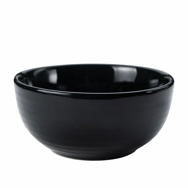 HL-ON-16-KS ВП Салатник 16 см (700 мл), колір чорний, серія "ONIX Helix"