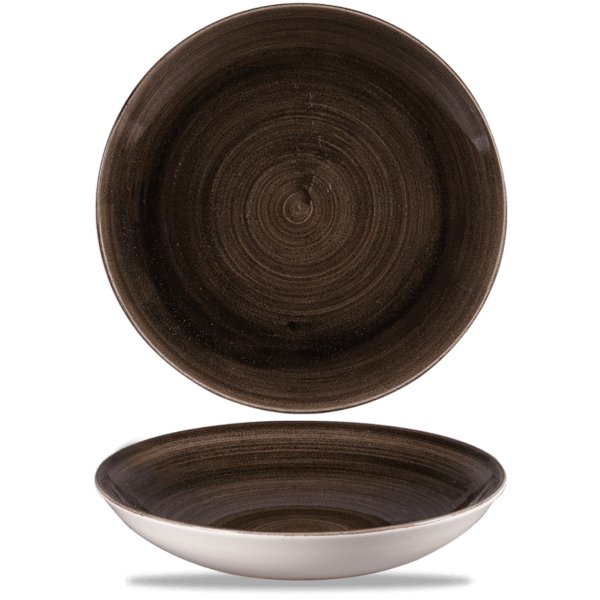 PAIBEVB91 Тарілка кругла 24,8 см, 1,136 л  колір Iron Black серія "STONECAST PATINA"