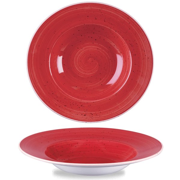 SBRSVWBL1 Тарілка для пасти 28 см, 468 мл серія "Stonecast Berry Red"
