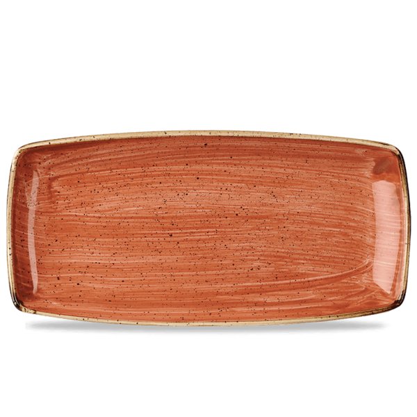 SSOSOP111 Тарілка прямокутна 29,5х15 см серія "Stonecast Spiced Orange"