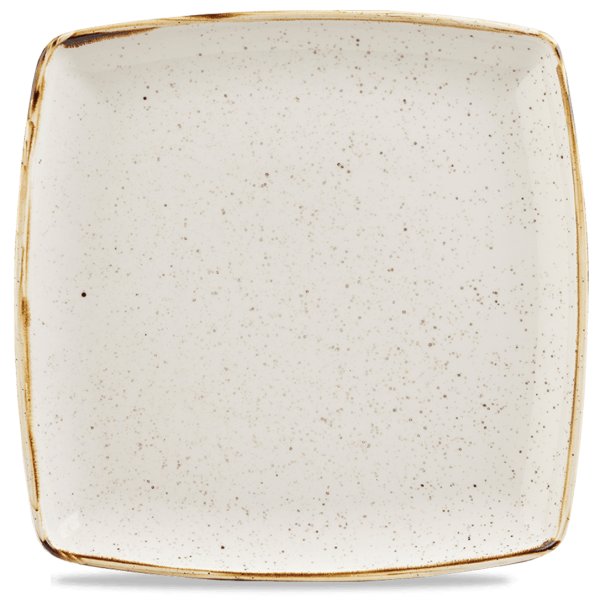 SWHSDS101 Тарілка квадратна 26,8 см серія "Stonecast White Speckle"