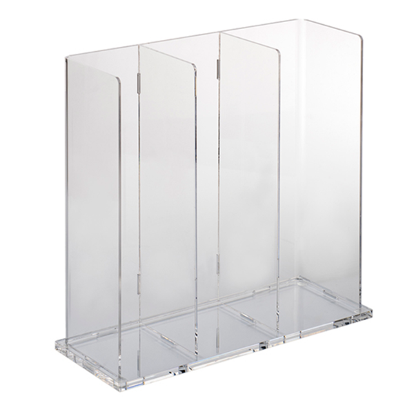 AG00501 Підставка для стаканчиків на 3 відсіки 30,5х11,5 h30 см (для стаканчиків d80-100 мм)