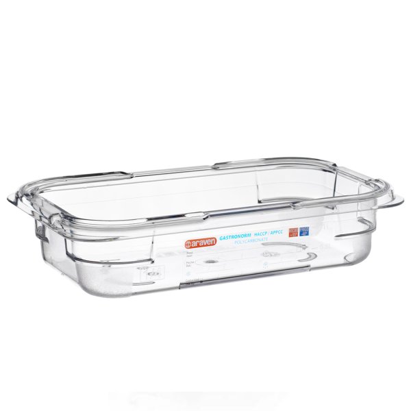 09816 Гастроємність 1/4 - 265х162х65 мм з полікарбонату 1,8 л