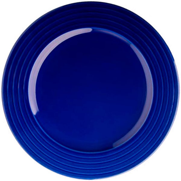 MIR2124-X8866 Тарілка кругла 24 см декор Indigo серія "Indigo"