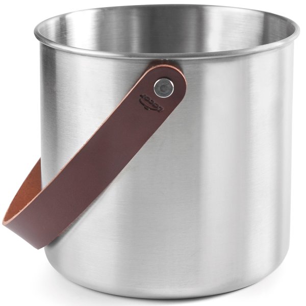 65618 Відро для вина зі шкіряною ручкою d-18 см, 4 л