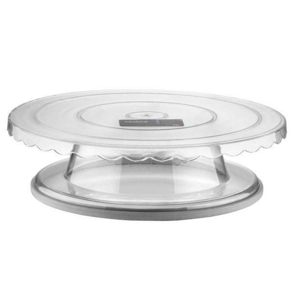 BO389TR Підставка поворотна d-33,5 см прозора